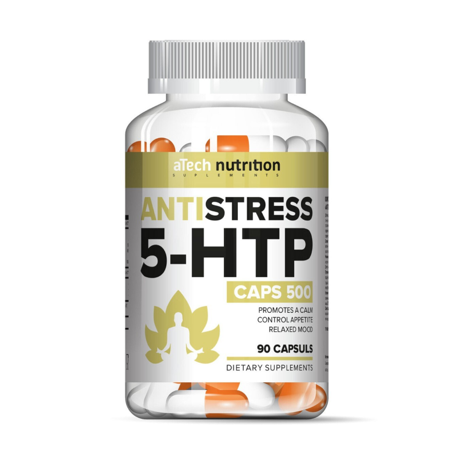 Антистресс, Anti Stress 5-HTP, aTech nutrition, 90 капсул