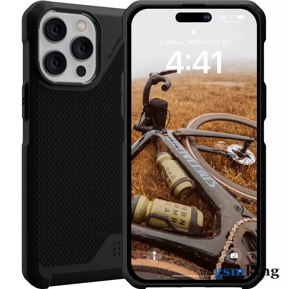 Чехол UAG Metropolis LT Kevlar® Series Case for Apple iPhone 14 Pro Max  Kevlar Black (Чёрный)114051113940 - цена 0.0 ₽.