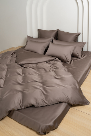 Постельное белье 1.5 спальное German Grass Havana Brown Brilliant коричневое