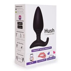 Анальная пробка Lovense Hush с вибрацией - 12 см. - 