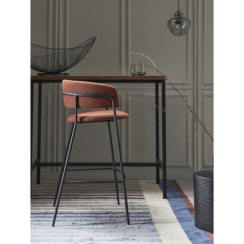 Стул барный Стул Helning, букле, терракота