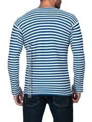 Купить тельняшку двойной вязки - Магазин тельняшек.руТельняшка двойной вязки 100% хлопок ВДВ (голубая полоса) ГОСТ МИНОБОРОНЫ в Магазине тельняшек