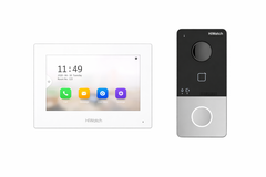 Комплект IP-видеодомофона HiWatch DS-D100IKWF(B)