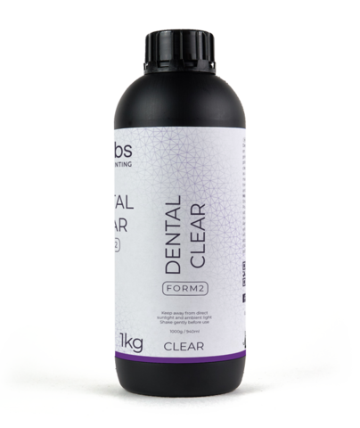 Фотополимер HARZ Labs Dental Clear Form2, прозрачный (1 кг)