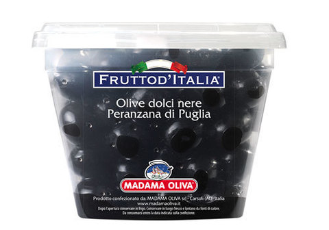 Черные оливки Peranzana of Puglia, 250г