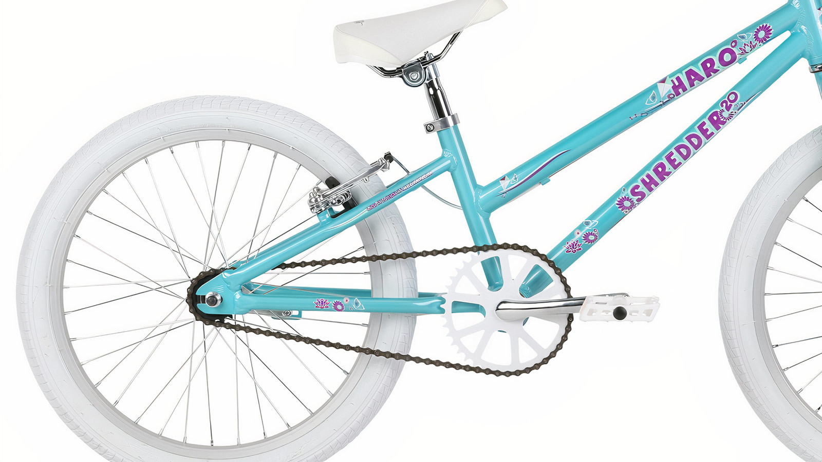 Haro Shredder Girls 20" жемчужно-бирюзовый - BMX | iRide shop фото 6