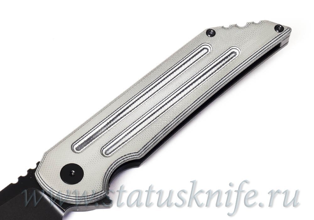 Нож Hoback Kwaiback MK6 Titanium Light Grey M390 DLC Black