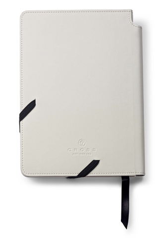 Записная книжка Cross Journal White, 160 стр. в линейку, с отделением для ручки (AC281-4M)