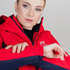 Утеплённый прогулочный костюм Nordski Base Red/Black Iris женский