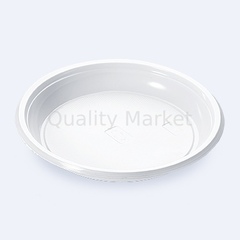 Тарелка 165 мм (белая)  Фопос (20уп/2000шт/100шт)