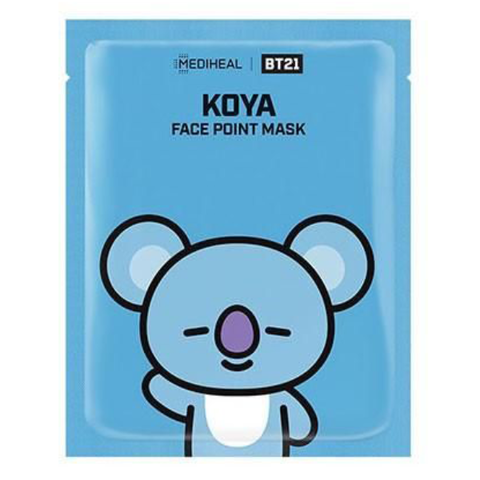 Тканевая маска-стикеры Mediheal BT21 Koya Face Point Mask, 20 мл