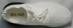 Белые кроссовки для повседневной носки женские El Passo KY-5 White.