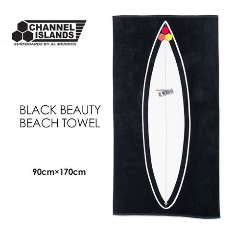 Полотенце пляжное CHANNEL ISLANDS Black Beauty Towel