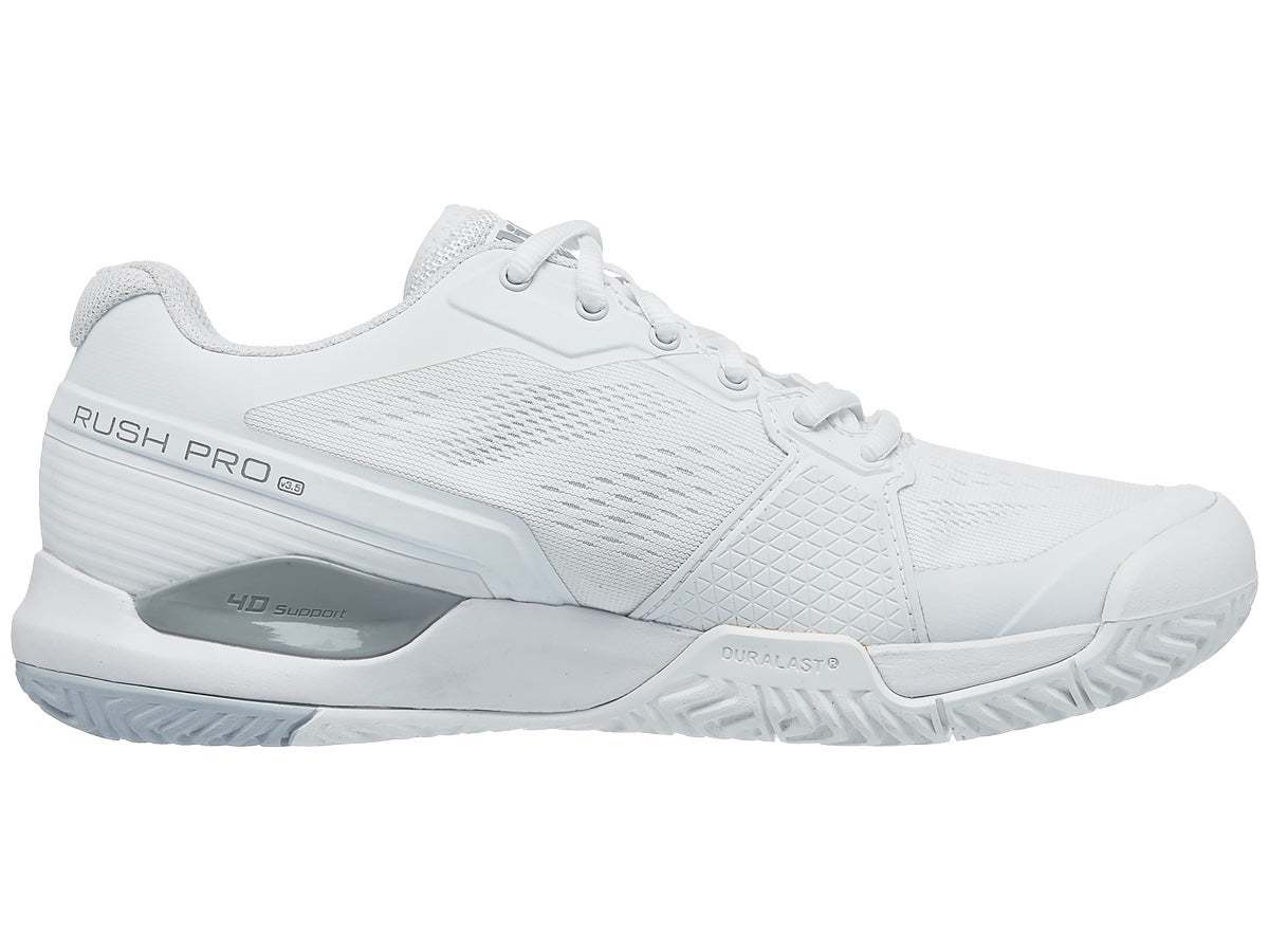 Кроссовки мужские Wilson Rush Pro 3.5 - white/white/pearl blue - купить по  выгодной цене | ПРЕСТИЖ - МАГАЗИН ТЕННИСНОЙ ЭКИПИРОВКИ