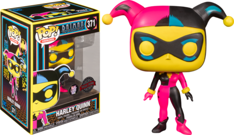 Фигурка Funko POP! DC. Animated Series: Harley Quinn (Blacklight GW Exc) (371)