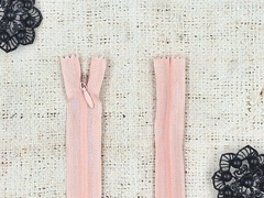 Молния потайная, L 50 см, розовый