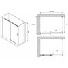 Abber Komfort AG93120B-S92B Душевой уголок, 120x90x200