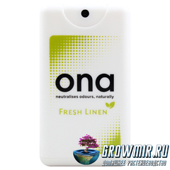 ONA Spray Card Fresh Linen нейтрализатор плохих запахов!