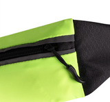 Сумка на пояс на молнии Powerup Bag Green маленькая