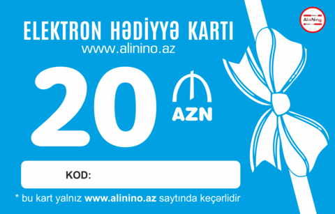E-gift card 20 AZN