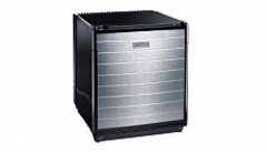 Минихолодильник Dometic miniCool DS400ALU, 37 л, цв. черный, с-ма Fuzzy Logic, дверь прав. декор.аллюминий, пит. 220В