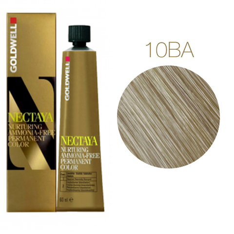 Goldwell Nectaya 10BA (бежево-пепельный экстра блондин) - Краска для волос