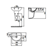 Creavit SD260-00CB00E-0000 CREAVIT SEDEF Полупьедестал SD260.00000