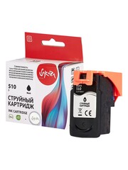 Струйный картридж Sakura 2970B007 (510 Black) для Canon PIXMA MP230, MP240, MP250, MP252, MP260, MP270, MP272, MP280, MP282, MP480, MP490, MP492, MP495, MP499, MX320, MX330, MX340, MX350, MX360, MX410, MX420, IP2700, IP2702, пигментный тип чернил, че