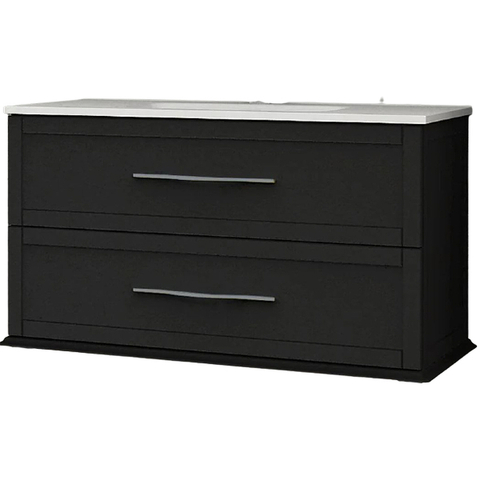 Cezares 54949 TIFFANY База подвесная под раковину с двумя выдвижными ящиками Nero grafite, 74x46x55