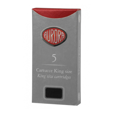 Картридж с чернилами для перьевой ручки Aurora Black, упаковка из 5 шт.