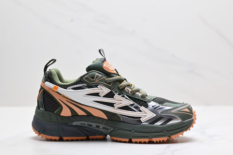 Off White Be Right Back 'Military Green Peach' 