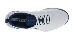 Теннисные кроссовки Lotto Mirage 600 ALR - all white/dark denim/light atlantic