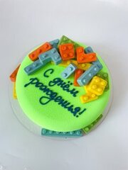 Торт муссовый LEGO