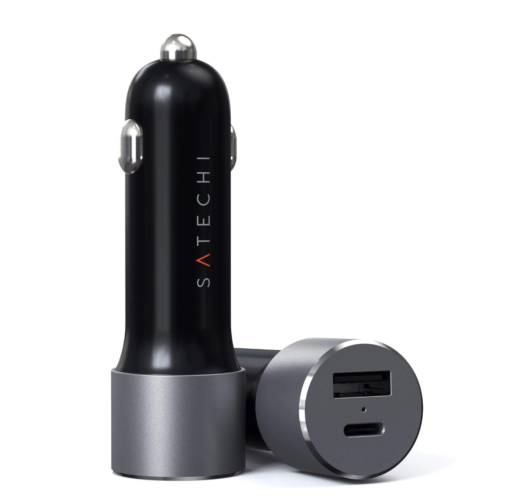 Купить Автомобильная зарядка Satechi 72W USB-C PD Car Charger 12Вт / 60Вт,  черный - по выгодной цене | Нобэл