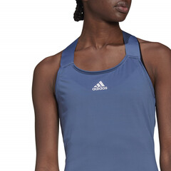 Топ теннисный Adidas Y-Tank Top W - crew blue/white