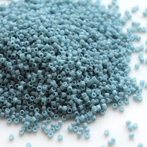 DB-2129 Бисер цилиндрический Миюки делика 11/0 /Miyuki delica 11/0 Duracoat Opq Moody Blue