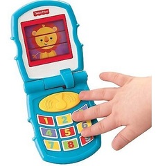 Fisher Price Дружелюбный телефон-раскладушка (Y6979)