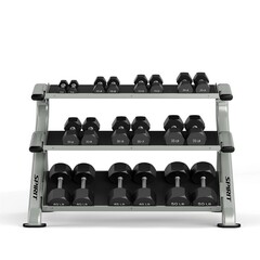 Стойка для гантелей (3 уровня) Spirit Fitness ST800DR3