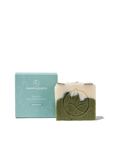 Линия курорта Мыло натуральное твердое Эвкалипт 100 г
