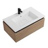 Cezares SLIDER-800-1C-PI-NF-P SLIDER Тумба с одним выкатным ящиком, Черный Фьюжн, 796x476x300, SLIDER-800-1C-PI-NF-P