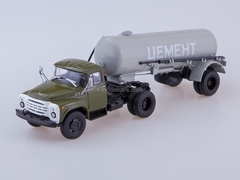 ZIL-130V1 with semitrailer TC-4 khaki-gray 1:43 AutoHistory