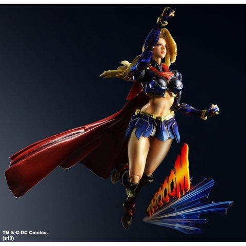 ДС комикс фигурка Супергерл (копия) — Supergirl DC Comics Play Arts Kai (copy)