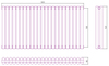 Сунержа 051-0302-5023 ДР ЭСТЕТ-11 н/ж 500х1035 / 23 сек (Состаренная латунь)