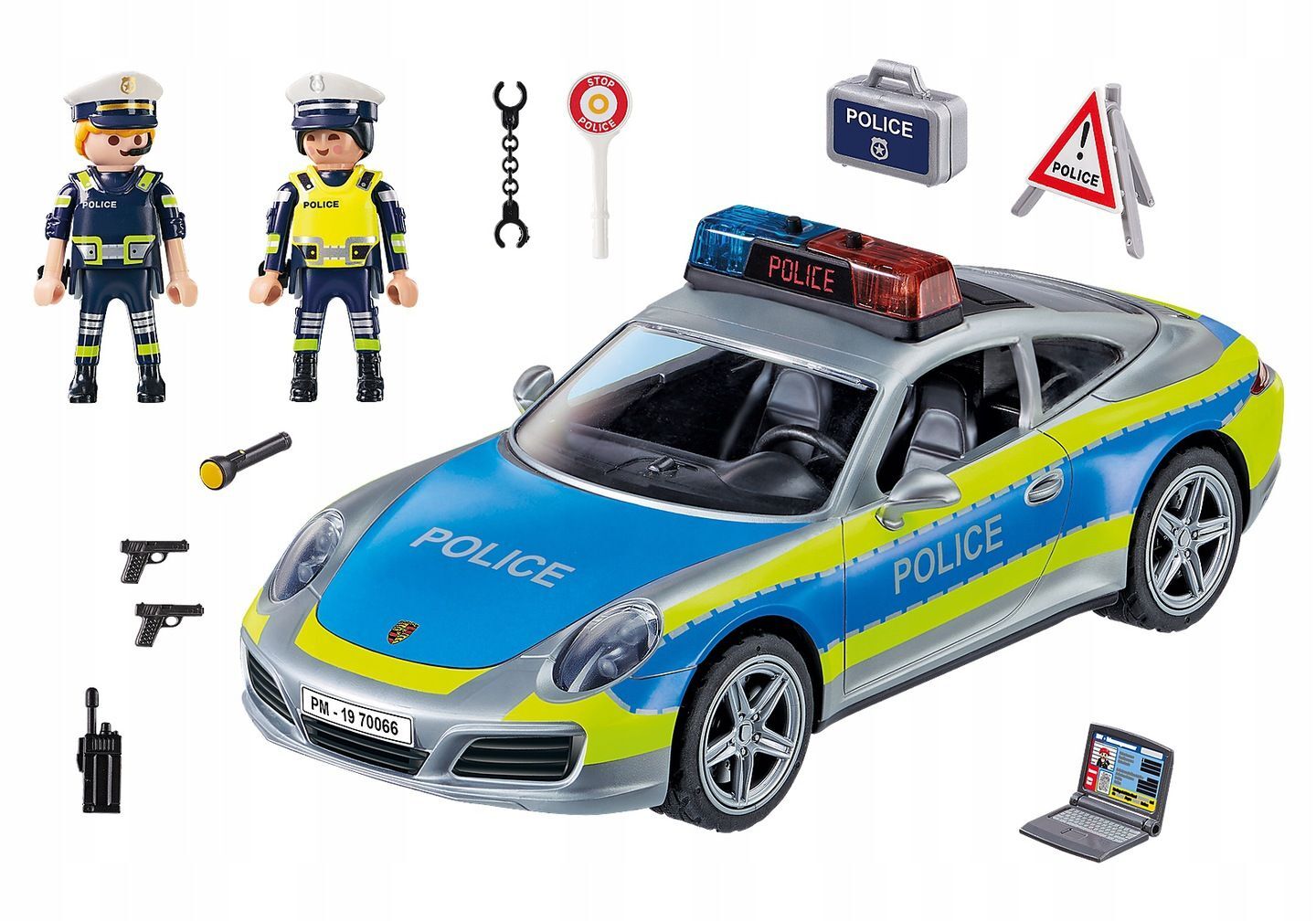 Конструктор Playmobil City Action - Полицейская машина Porsche 911 Carrera  4S Police - Плеймобиль 70066 купить в Москве | Доставка по России.