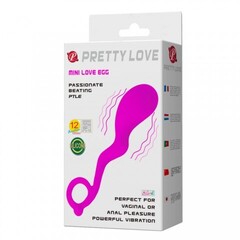 Виброяйцо Mini love egg от Pretty love с пультом на проводе
