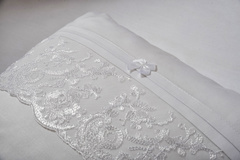 Комплект в кроватку Nuovita "Corona", 6 предметов (борт из 12 подушек) (серебро)