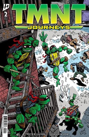 Teenage Mutant Ninja Turtles Journeys #2 (Cover B)