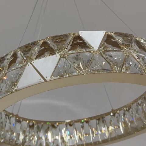 Подвесная светодиодная люстра Modelux ML.6982.600P GD