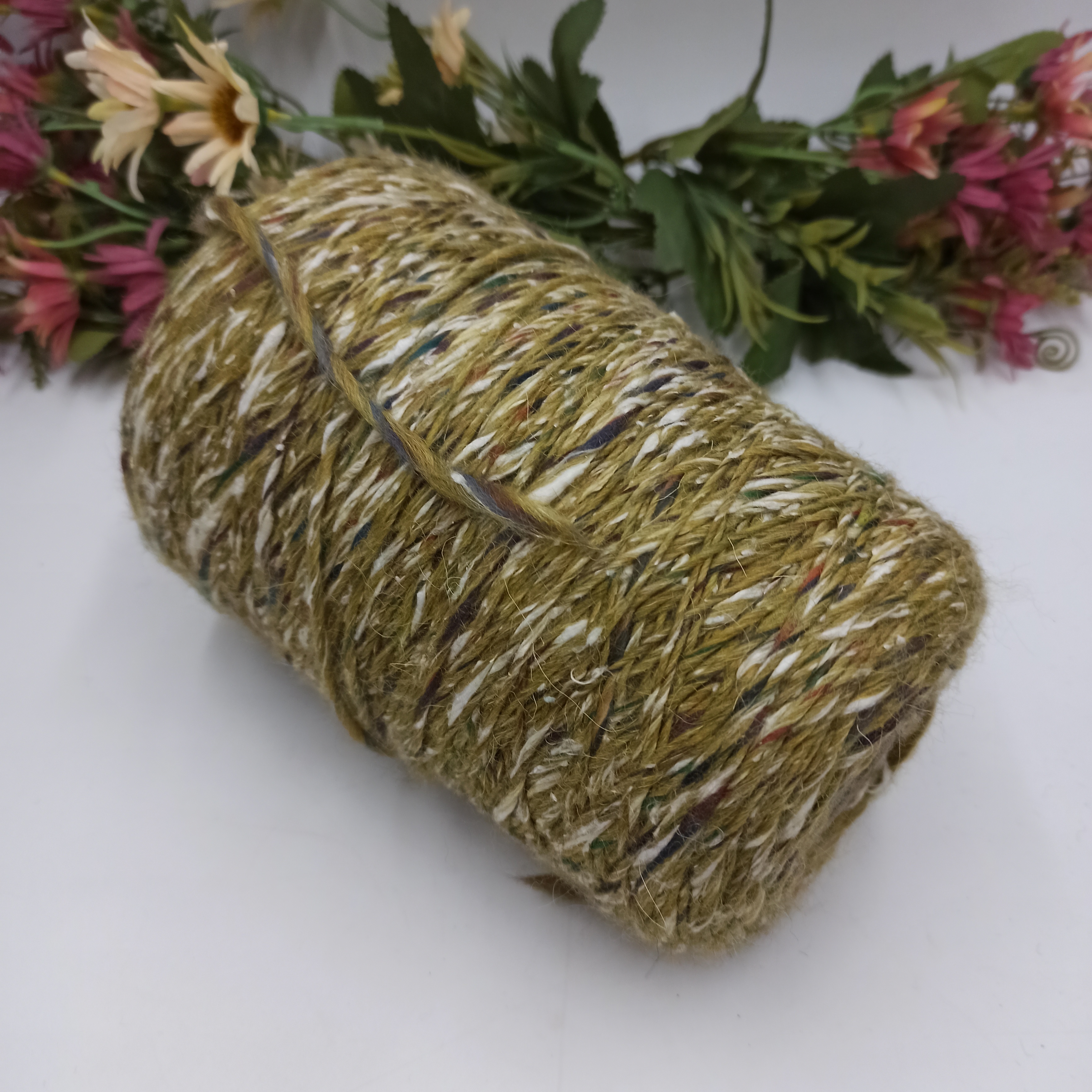 Твид Paella Pecci Filati 150м/100гр Оливка 19184