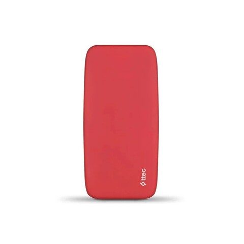 Внешний аккумулятор TTEC ChargeUp 10000mAh Powerbank, красный
